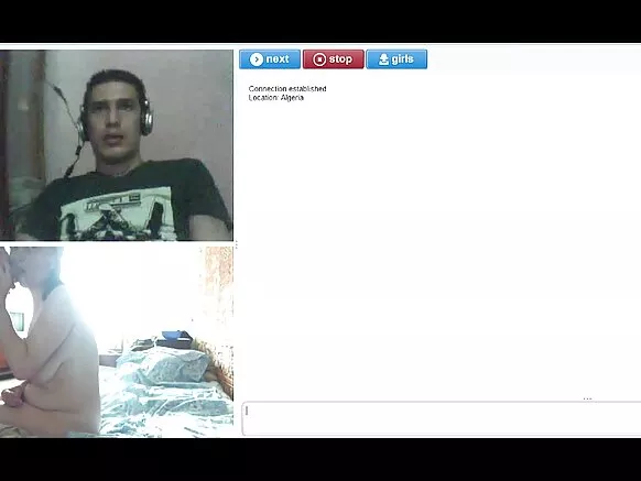 Chatroulette # 181 HD, atijọ eniyan fokii girl.